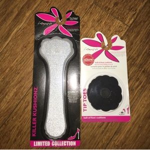 Foot Petals killer kushionz and tip toes