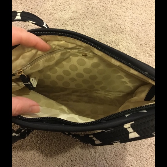 kate spade Bags - Kate Spade Nylon Flatiron crossbody with bow print kate spade Bags - Kate Spade Nylon Flatiron crossbody with bow print