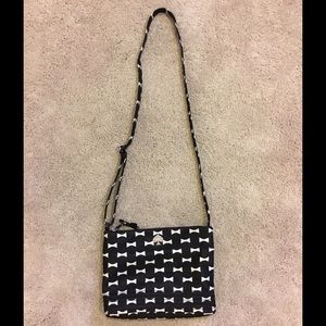 kate spade Bags - Kate Spade Nylon Flatiron crossbody with bow print kate spade Bags - Kate Spade Nylon Flatiron crossbody with bow print