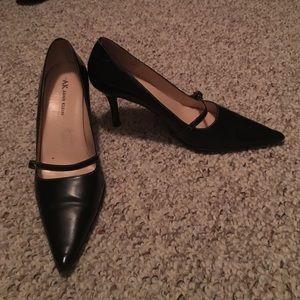 Anne Klein Black Heels