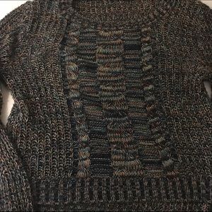 Rainbow knit sweater