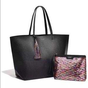 Victorias Secret Tote & Sequin Mini Bag NWT