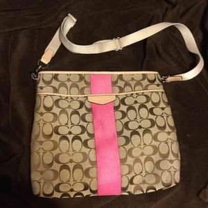 Authentic Coach File Crossbody