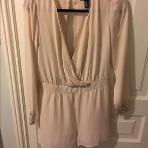 Forever 21 romper. Pale pink