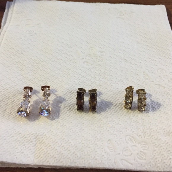 Gold and Rose Gold Earrings
