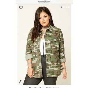 Camo utility jacket 💕