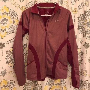 Pink/purple ish Nike Running Jacket