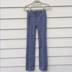 Gray athleta straight leg pants