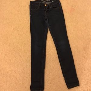 Dark Wash American Eagle Jeggings