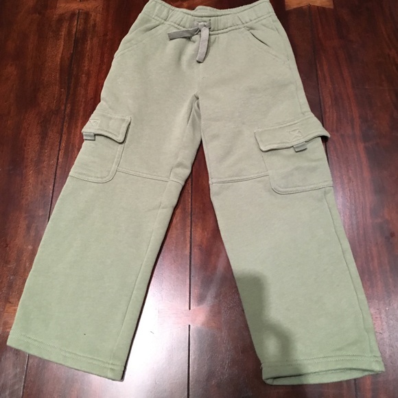 New Gymboree Boys Green Joggers Size 5T