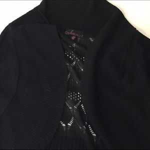 Knit Croped Cardigan