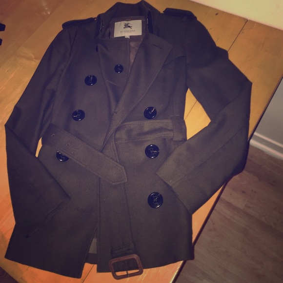 Olive green Burberry