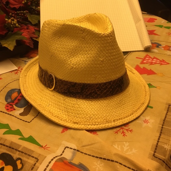 Women's Straw Hat Fedora