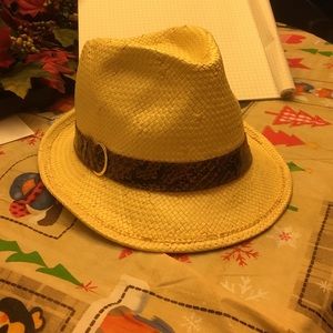 Women's Straw Hat Fedora