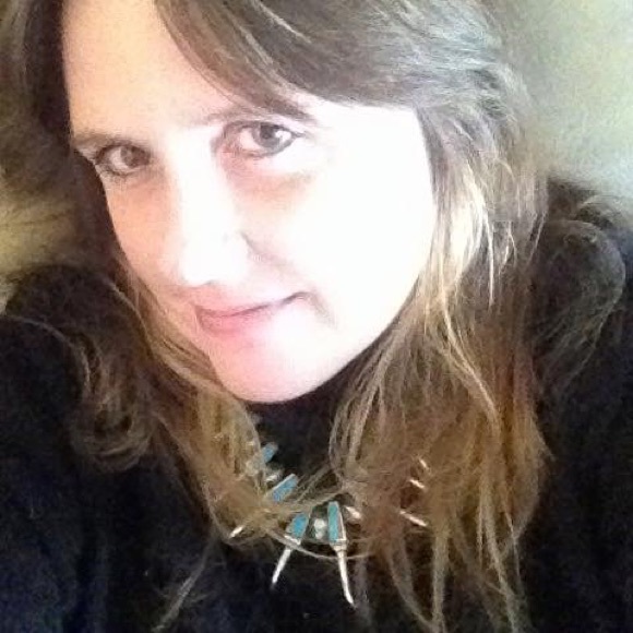 BEAR CLAW NECKLACE, SS & TURQUOISE - Picture 5 of 5