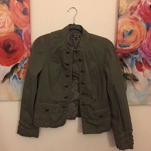 Army green jacket