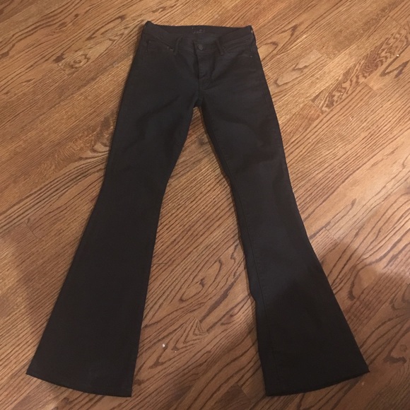 Mother Fit and Flare Black Jeans NWOT