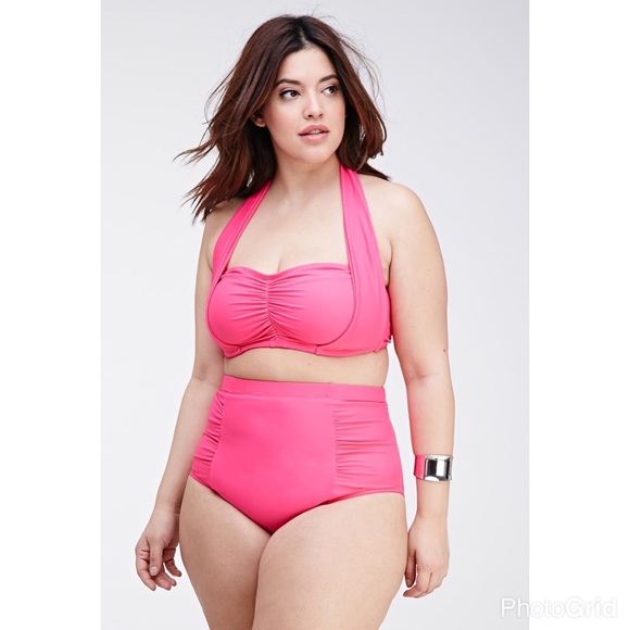 Forever 21 plus halter bikini top BRAND NEW