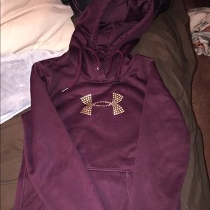 Under Armour studded hoodie
