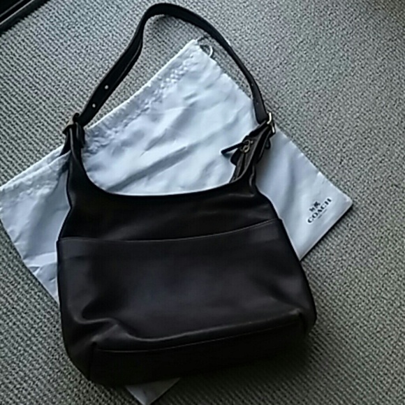 Coach vintage brown leather bag