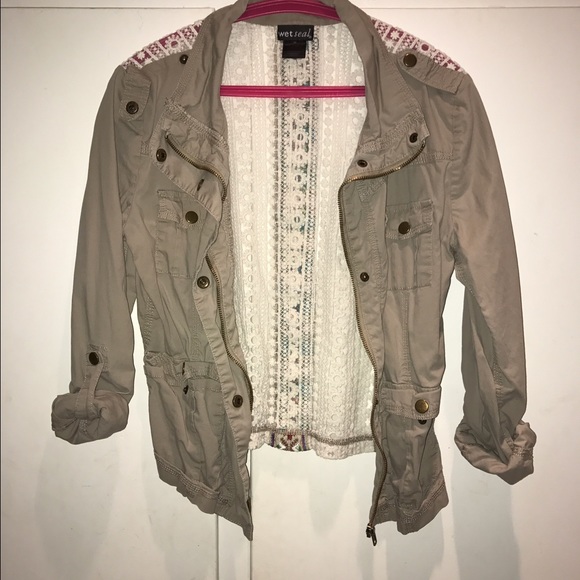 Super cute army jacket