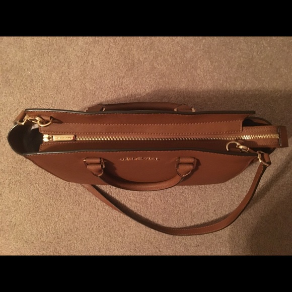 Michael Kors Selma Leather Satchel - Picture 4 of 4