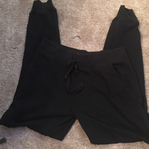 Black joggers