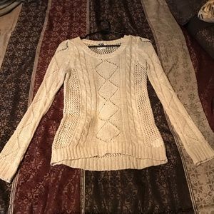 Pink Rose Knit Sweater