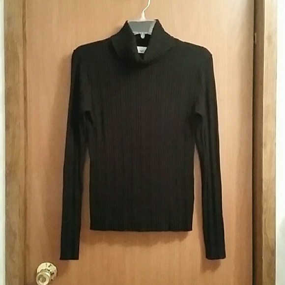 Black Turtleneck Sweater