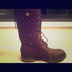 Brown Winter mid Calf Boots