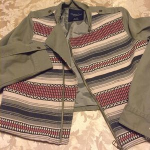 American Eagle Outfitters olive green jacket sz XL
