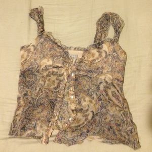Max Mara sheer camisole