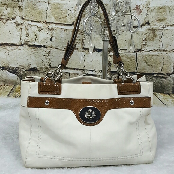 Coach Handbags - Coach Cream Colored Bag