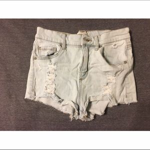 Garage high wasted shorts
