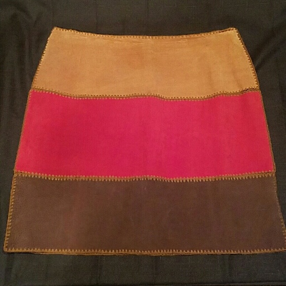 Serene Sport 100% Leather Skirt Sz..2X