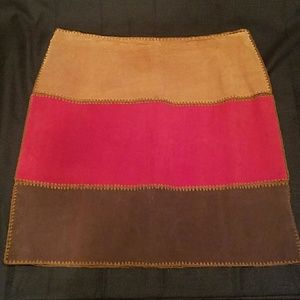 Serene Sport 100% Leather Skirt Sz..2X