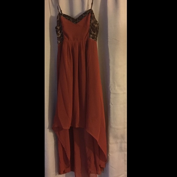 MAKE AN OFFER‼️Semi Sheer Hi Lo Dress Size Medium