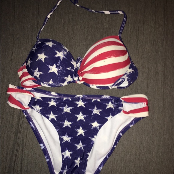 AMERICAN FLAG BIKINI