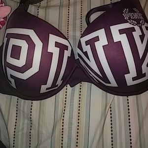 PINK push up bra