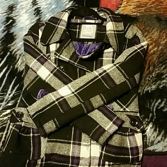 Dollhouse plaid coat! - Picture 1 of 4