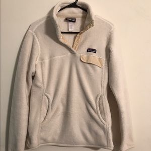 White Patigonia Pullover