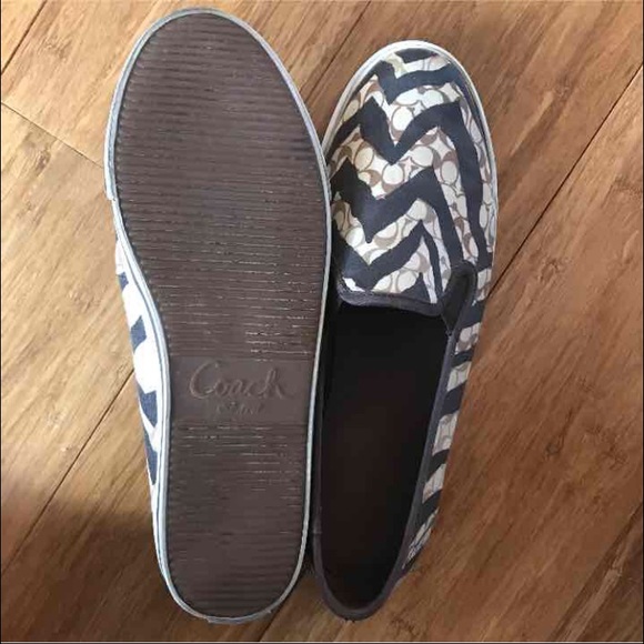 Zebra coach slip ons - Picture 2 of 4