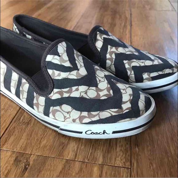 Zebra coach slip ons - Picture 3 of 4