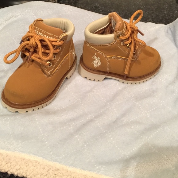 Polo high top shoes for boys