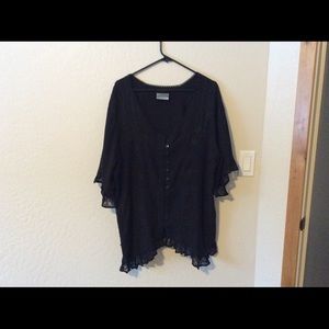 Holy Clothing Black Top 2X