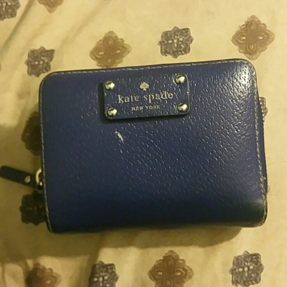 Purple kate spade wallet