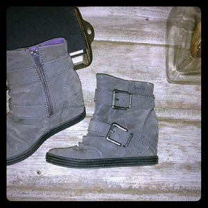 Blowfish wedge booties