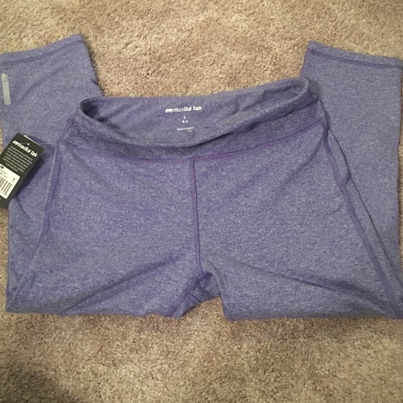 Purple and blue leggings bundle