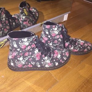 floral doc martins