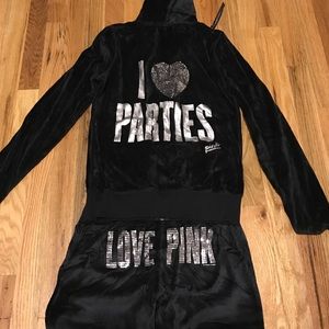 PINK Victoria's Secret Velour outfit